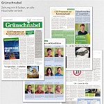 The GLB-Newspaper: The "Grünschnabel" (”Greenhorn“), who informs about local politics once or twice a year. And of course also for the local elections in 2021. This time even with 8 pages for the first time.